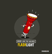 PUNS.的gif的gif-懐中電灯