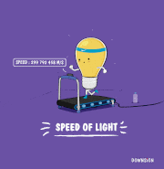 PUNS.的gif的gif-光の速度