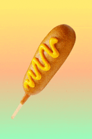 每日GIF(2020-07-21)的gif-Corn Dog Mustard GIF by Shaking Food GIFs