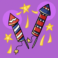 每日GIF(2020-07-21)的gif-Celebrate 4Th Of July GIF by beckadoodles