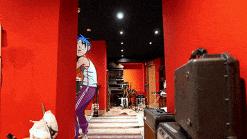 每日GIF(2020-07-23)的gif-Schoolboy Q 2D GIF by Gorillaz