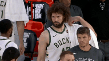 每日GIF(2020-07-25)的gif-Milwaukee Bucks Fist Pump GIF by NBA