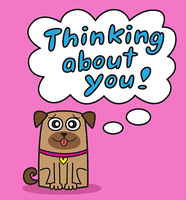 每日GIF(2020-07-27)的gif-Thinking About You Dog GIF by joeyahlbum