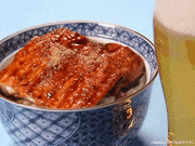 GIFMAGAZINE STUDIO的gif的gif-ビール、うなぎ、ビール、ビール、うなぎ、ビール。