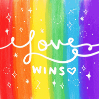 每日GIF(2020-07-30)的gif-Rainbow Love GIF by jessthechen