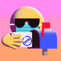 每日GIF(2020-07-31)的gif-Stay Home Election 2020 GIF by INTO ACTION