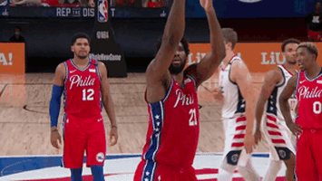 每日GIF(2020-08-06)的gif-Happy Philadelphia 76Ers GIF by NBA