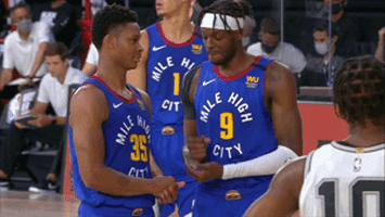 每日GIF(2020-08-06)的gif-Denver Nuggets Sport GIF by NBA