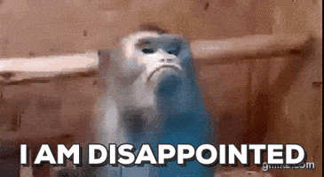 每日GIF(2020-08-06)的gif-Disappointed Monkey GIF by Justin