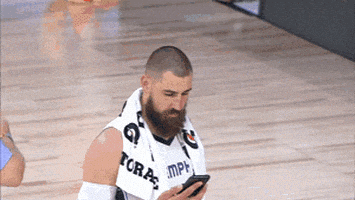 每日GIF(2020-08-08)的gif-Phone Call Sport GIF by NBA