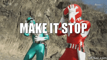 每日GIF(2020-08-10)的gif-Frustrated Power Rangers GIF