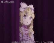 アニメ「デート・ア・バレット」【公式】的gif的gif-あと2日なの！