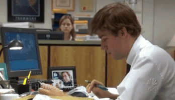 每日GIF(2020-08-14)的gif-The Office Reaction GIF