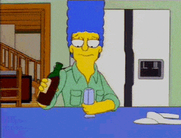每日GIF(2020-08-15)的gif-Wine Simpsons GIF by Cheezburger