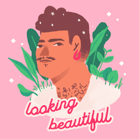 每日GIF(2020-08-15)的gif-Looking Beautiful I Feel Pretty GIF by Originals