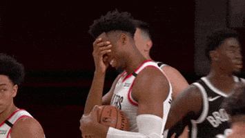 每日GIF(2020-08-15)的gif-Portland Trail Blazers Lol GIF by NBA