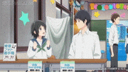 アニメーション映画「思い、思われ、ふり、ふられ」【公式】的gif的gif-好きな人と文化祭を一緒に過ごした