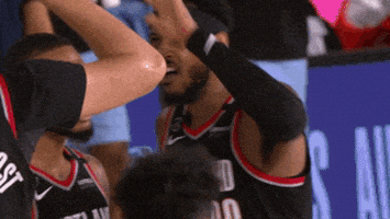 每日GIF(2020-08-16)的gif-Portland Trail Blazers Sport GIF by NBA