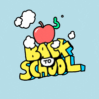 每日GIF(2020-08-18)的gif-Back To School GIF by GIPHY Studios Originals