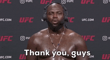 每日GIF(2020-08-18)的gif-Sport Thank You GIF by UFC