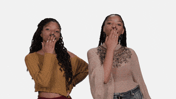 每日GIF(2020-08-21)的gif-Blow A Kiss GIF by Chloe x Halle