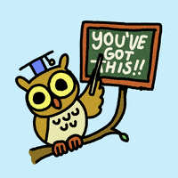 每日GIF(2020-08-21)的gif-You Got This Back To School GIF by GIPHY Studios Originals