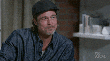 每日GIF(2020-08-21)的gif-Youre Killing Me Brad Pitt GIF by PBS SoCal