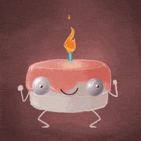 每日GIF(2020-08-23)的gif-Happy Birthday GIF by Leannimator