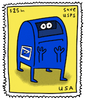 每日GIF(2020-08-25)的gif-Post Box GIF by Jon Burgerman
