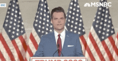 每日GIF(2020-08-25)的gif-Matt Gaetz Rnc GIF by MSNBC