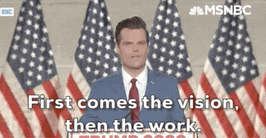 每日GIF(2020-08-25)的gif-Matt Gaetz Rnc GIF by MSNBC