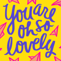 每日GIF(2020-08-27)的gif-You Are Lovely GIF by Denyse®