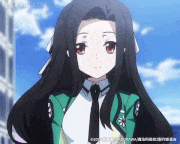 TVアニメ「魔法科高校の劣等生 来訪者編」【公式】的gif的gif-ウインク