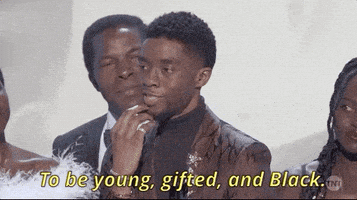 每日GIF(2020-08-30)的gif-Chadwick Boseman Black Panther Cast GIF by SAG Awards