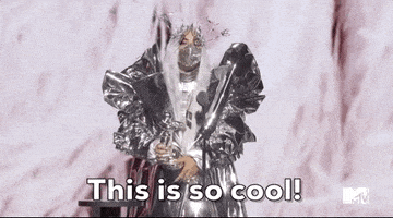 每日GIF(2020-08-31)的gif-This Is So Cool Lady Gaga GIF by 2020 MTV Video Music Awards
