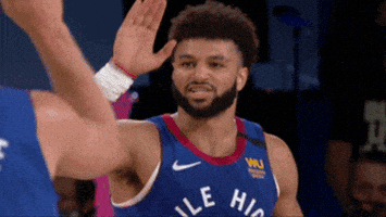 每日GIF(2020-09-01)的gif-High Five Lets Go GIF by NBA