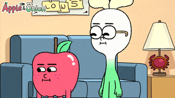 每日GIF(2020-09-01)的gif-Apple And Onion Salute GIF by Cartoon Network