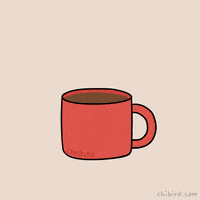 每日GIF(2020-09-02)的gif-Hot Chocolate Coffee GIF by Chibird