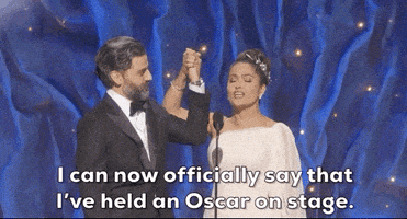 每日GIF(2020-09-04)的gif-Salma Hayek Oscars GIF by The Academy Awards