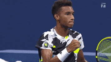 每日GIF(2020-09-05)的gif-Lets Go Fist Pump GIF by Tennis Channel