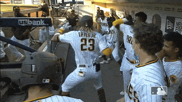 每日GIF(2020-09-06)的gif-Home Run Dancing GIF by San Diego Padres