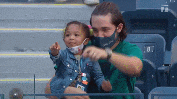 每日GIF(2020-09-06)的gif-Serena Williams Hello GIF by Tennis Channel