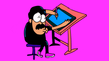 每日GIF(2020-09-06)的gif-Work Drawing GIF by deladeso