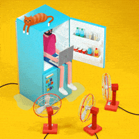 每日GIF(2020-09-10)的gif-Animation Keeping Cool GIF by sambmotion
