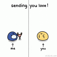 每日GIF(2020-09-11)的gif-Sending Love GIF by memecandy