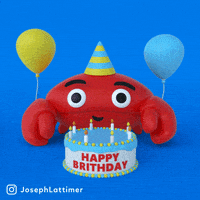 每日GIF(2020-09-16)的gif-Happy Birthday Party GIF by Joseph Lattimer