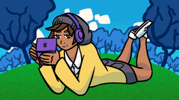 每日GIF(2020-09-16)的gif-Nintendo Chilling GIF by Sam C: