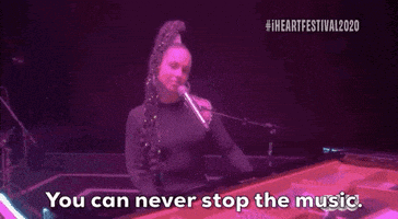 每日GIF(2020-09-19)的gif-Alicia Keys GIF by iHeartRadio