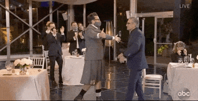 每日GIF(2020-09-21)的gif-Dan Levy Hug GIF by Emmys