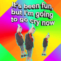 每日GIF(2020-09-22)的gif-Im Going To Cry Its Been Fun GIF by AnimatedText